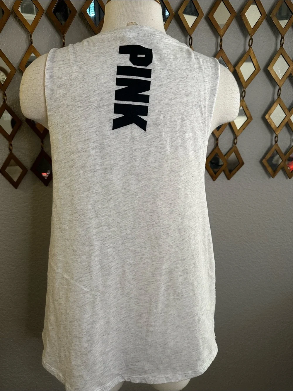 PINK Victoria's Secret Americana USA Sequin Bling Tank Top 🇺🇸 - Picture 5 of 6